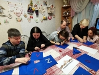 Патриотическая акция «Синий платочек»