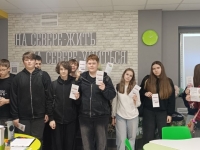 Круглый стол «Бездна, в которую надо заглянуть» прошел для учащихся 8 «Б» школы пгт. Умба