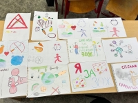 Агитбригада школы с. Варзуга рассказала "Что такое здоровый образ жизни"