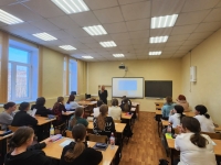 Лекция-беседа со студентами Мурманского педагогического колледжа по профилактике наркомании