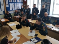 Профилактическая лекция с личным составом Специальной пожарно - спасательной части