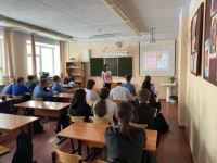 Кинолекторий на тему «Береги здоровье смолоду» в школе № 269