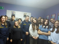 Обучающиеся 7 класса школы №1 посетили экскурсию в Отделе исполнения наказаний и применения иных мер уголовно-правового характера УИИ УФСИН России по Мурманской области