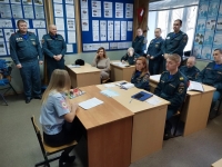 Профилактическая беседа с личным составом Специальной пожарно - спасательной части № 12 ФГКУ «Специальное управление ФПС 48 МЧС»