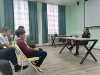 Беседа с воспитанниками Мурманского центра помощи детям,оставшимся без попечения родителей "Ровесник "