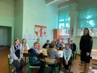 Интерактивная лекция о здоровом образе жизни прошла в летнем лагере, на базе школы № 13 для 1 отряда