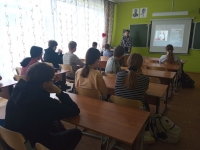 Классный час на тему "Права и обязанности несовершеннолетних" в школе №4 пгт. Умба