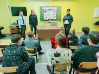 Просветителськая лекция с учащимися МБОУ г. Мурманска СОШ № 18
