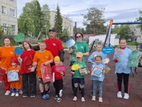 Летняя семейная спартакиада в Кандалакшском центре социального обслуживания