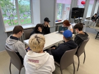 В Молодежном пространстве «Сопки» тренинг "Молодёжь за ЗОЖ"