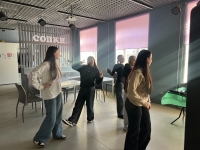 Массовая зарядка "Вместе к здоровью!" в молодежном пространстве «Сопки» Кандалакша 