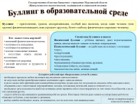 Буллинг в образовательной среде